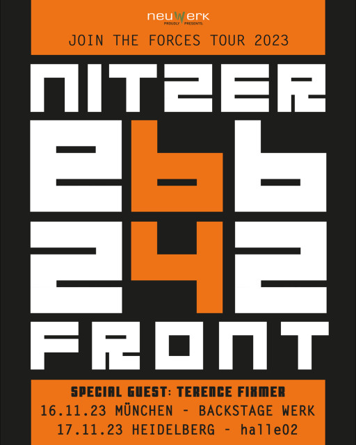 FRONT 242 + NITZER EBB "Join The Forces Tour November 2023"