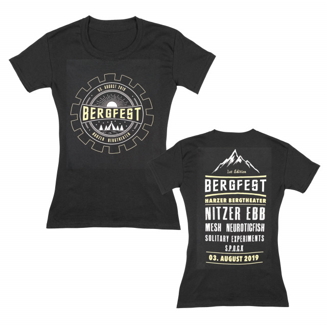 Bergfest Festival - Bergfest 2019 T-Shirt GIRLIE | neuwerk Music Management