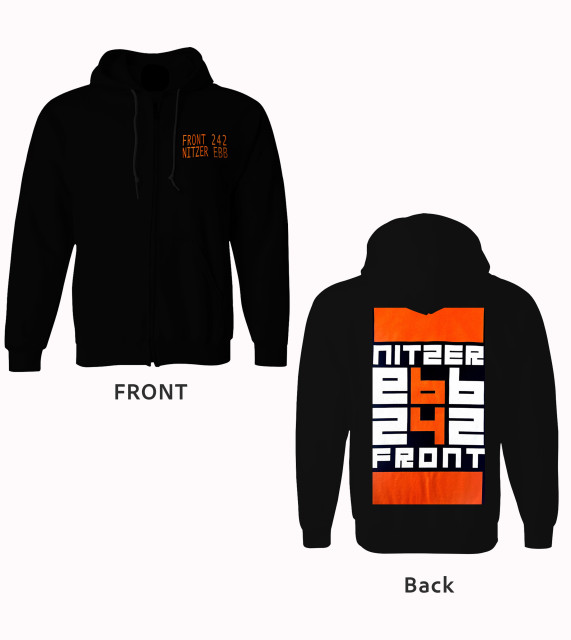 Nitzer Ebb - Join The Forces Tour Zipper (Shop Art-No. neb044) | neuwerk Music