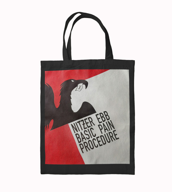 Nitzer Ebb - Nitzer Ebb Basic Pain Procedure tote bag (Shop Art-No. neb046) | neuwerk Music
