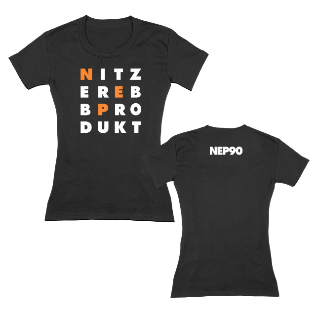 Nitzer Ebb - Nitzer Ebb Produkt Shirt GIRLIE (Shop Art-No. neb053) | neuwerk Music