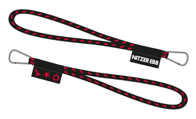 Nitzer Ebb - Lanyard NEP Symbols (Shop Art-No. neb068) | neuwerk Music