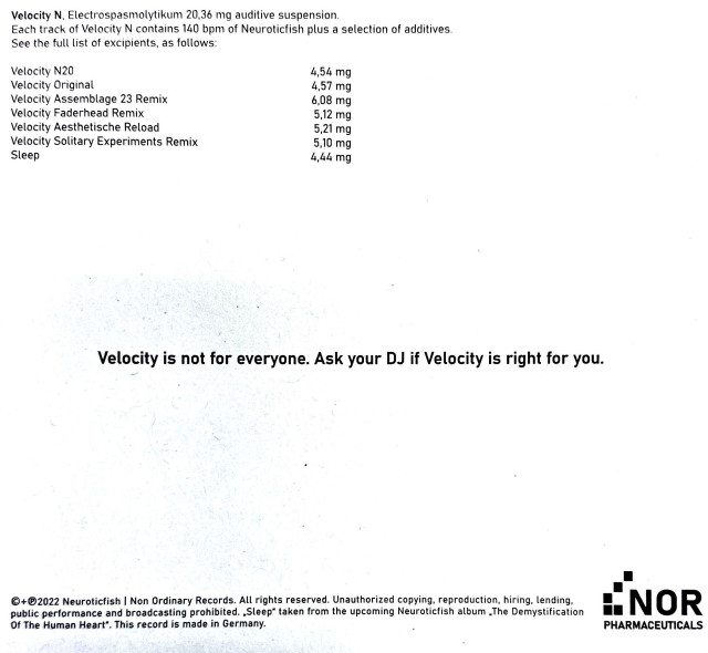 Neuroticfish - Velocity N20 (Image 3 / Shop Art-No. nf033) | neuwerk Music